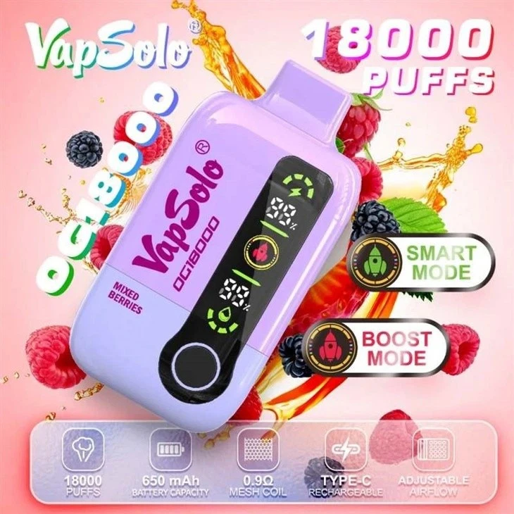 Vapsolo DG 18000 Puffs Vape factory